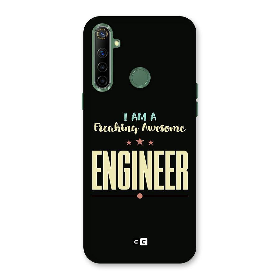 Awesome Engineer Back Case for Realme Narzo 10