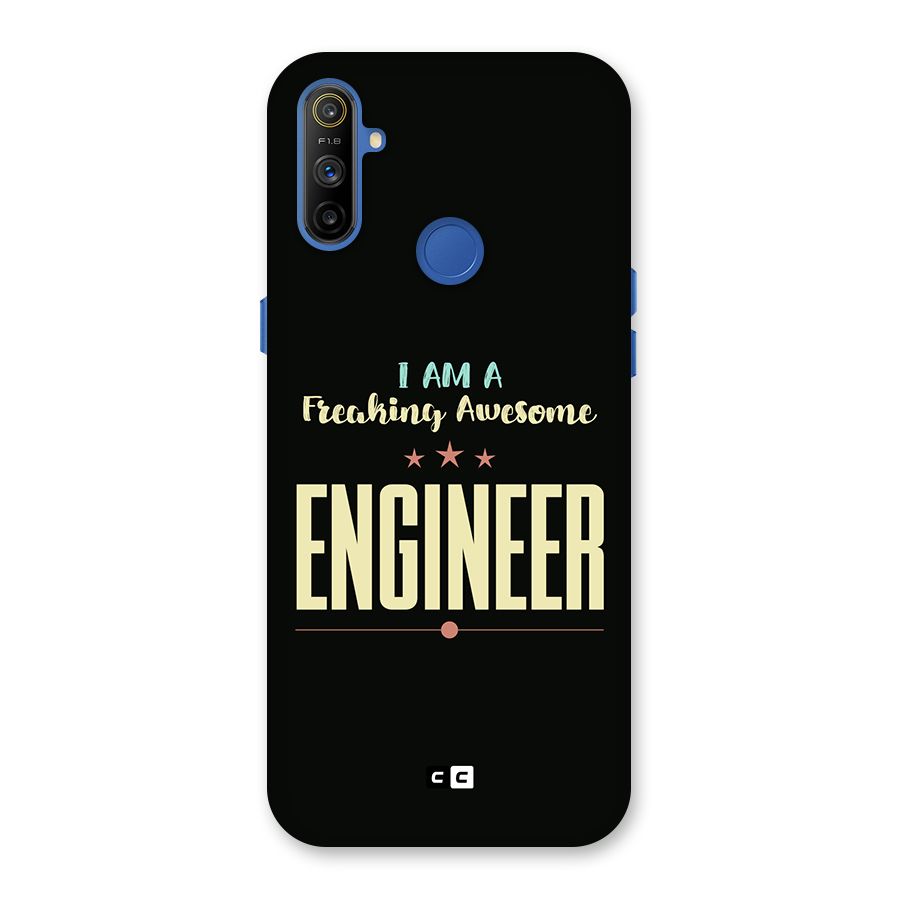 Awesome Engineer Back Case for Realme Narzo 10A