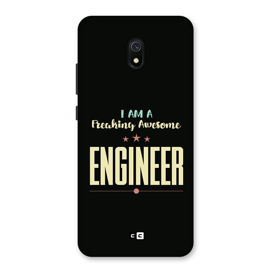 Awesome Engineer Back Case for Redmi 8A