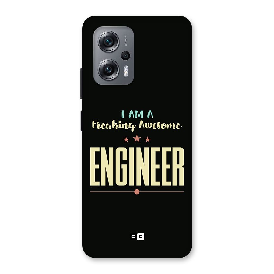 Awesome Engineer Back Case for Redmi K50i