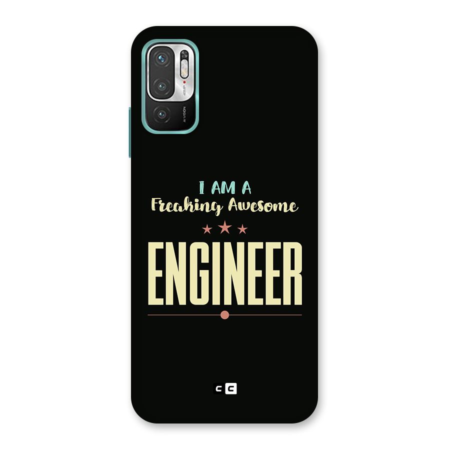 Awesome Engineer Back Case for Redmi Note 10T 5G