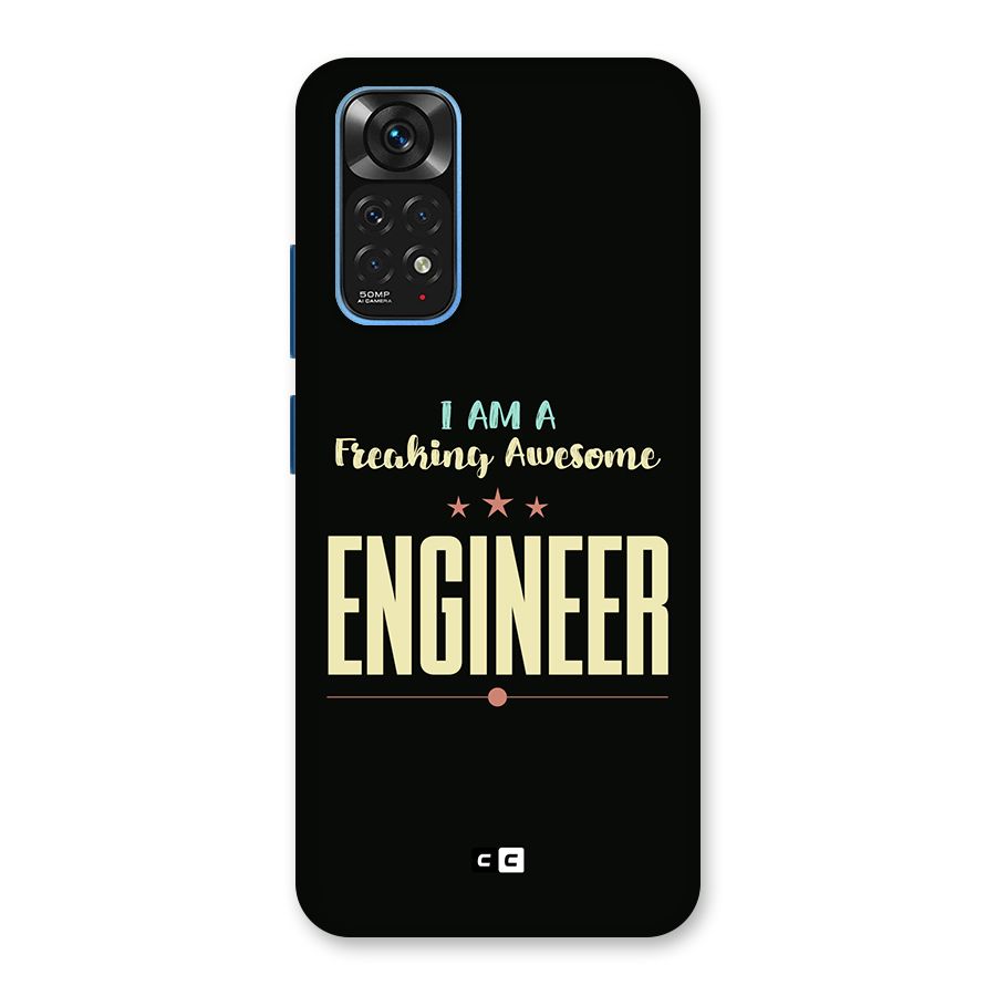 Awesome Engineer Back Case for Redmi Note 11S
