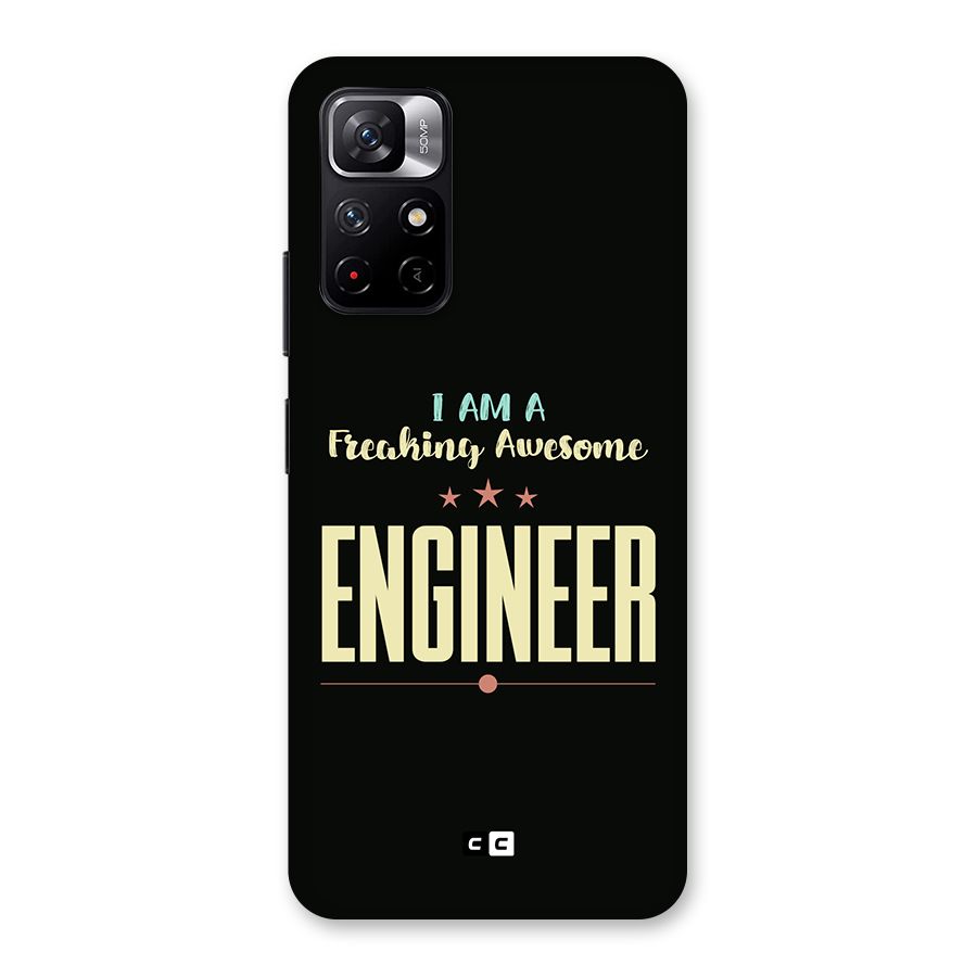 Awesome Engineer Back Case for Redmi Note 11T 5G