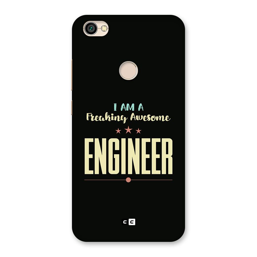 Awesome Engineer Back Case for Redmi Y1 2017