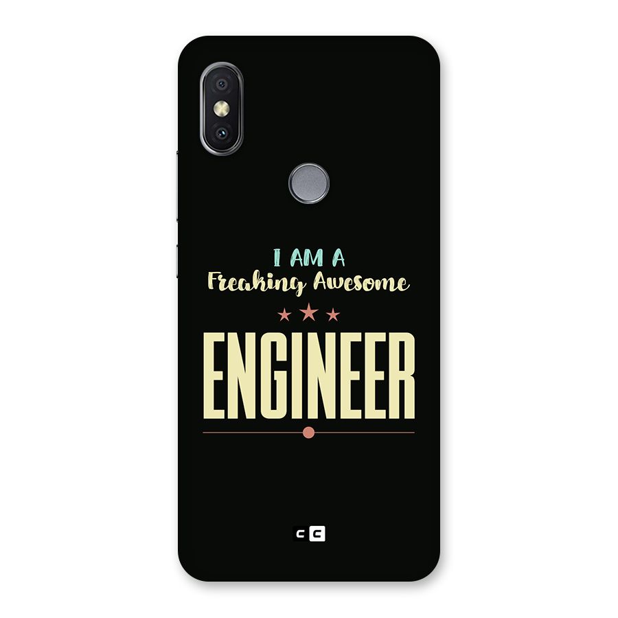 Awesome Engineer Back Case for Redmi Y2