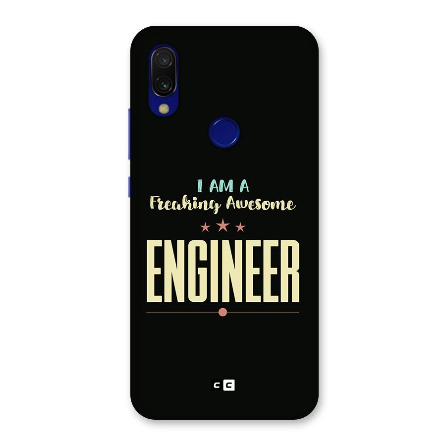 Awesome Engineer Back Case for Redmi Y3