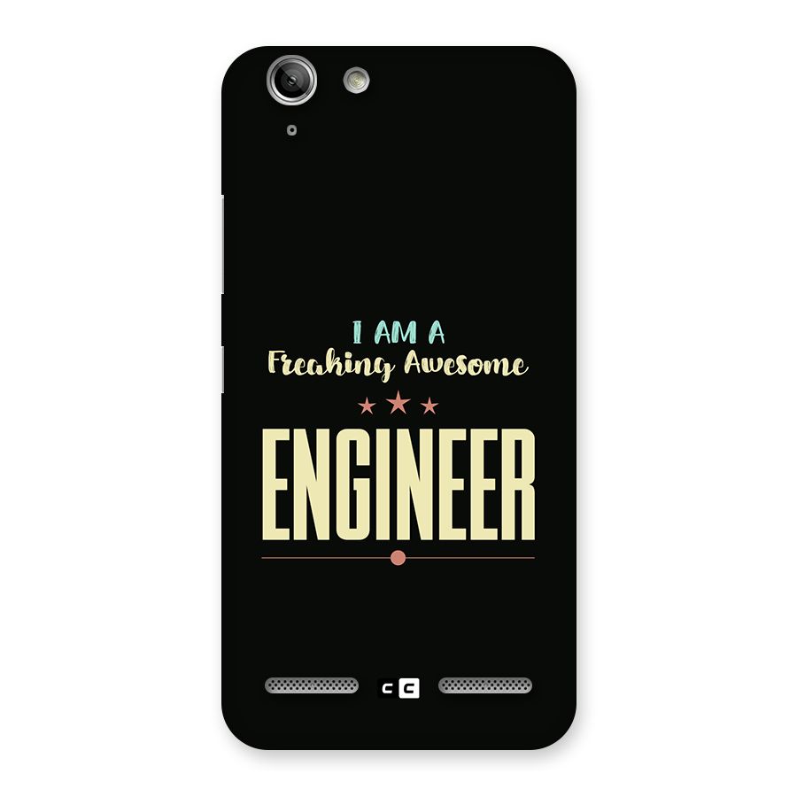 Awesome Engineer Back Case for Vibe K5