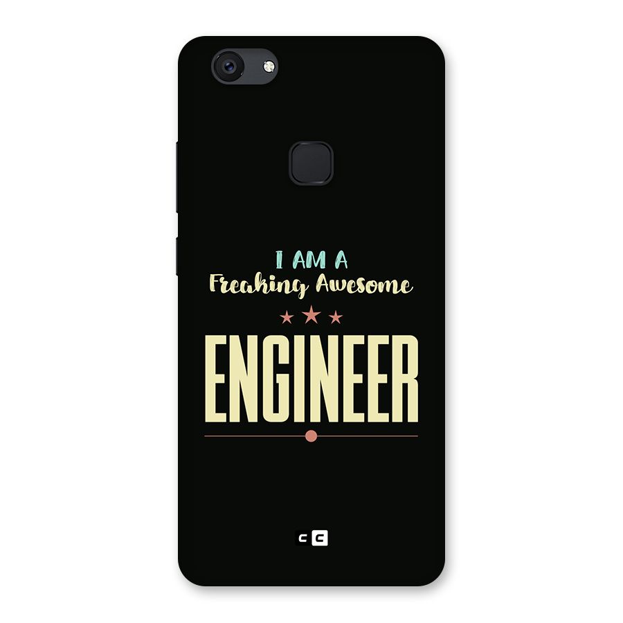Awesome Engineer Back Case for Vivo V7 Plus