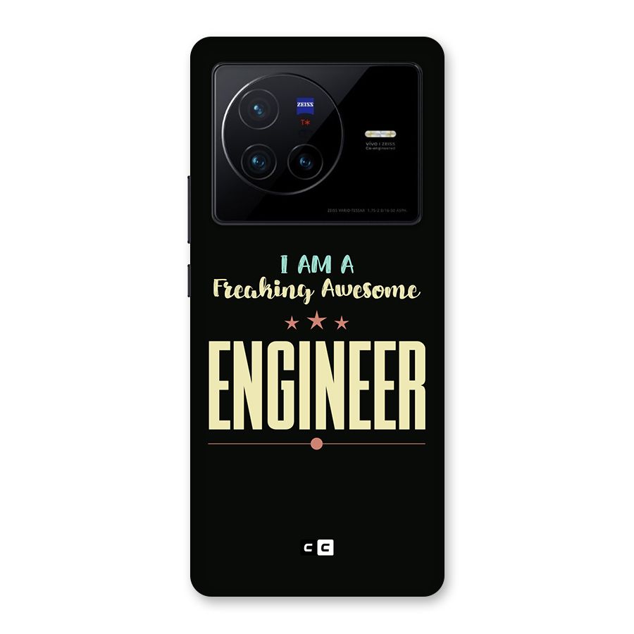 Awesome Engineer Back Case for Vivo X80