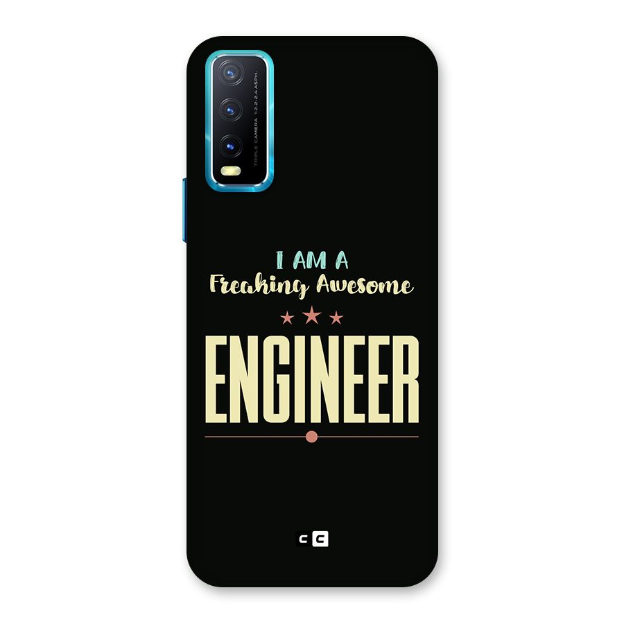 Awesome Engineer Back Case for Vivo Y20A