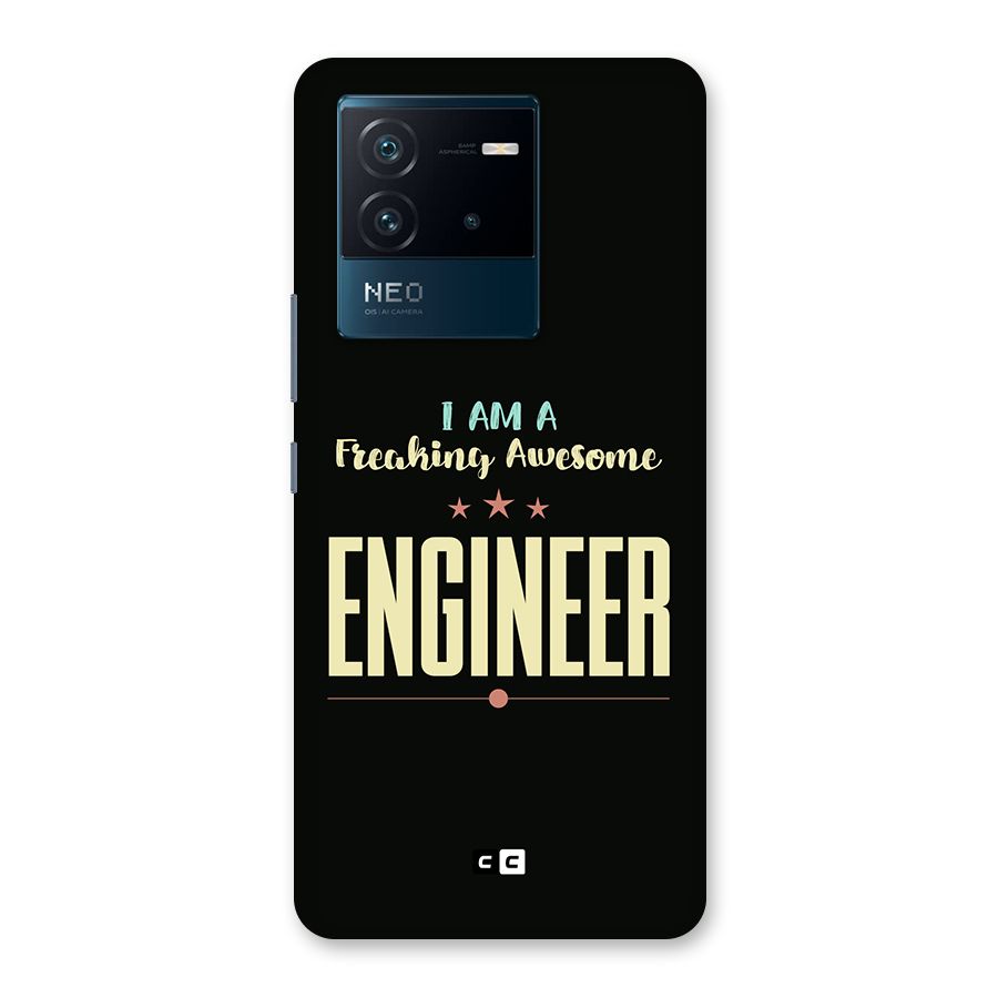 Awesome Engineer Back Case for Vivo iQOO Neo 6 5G
