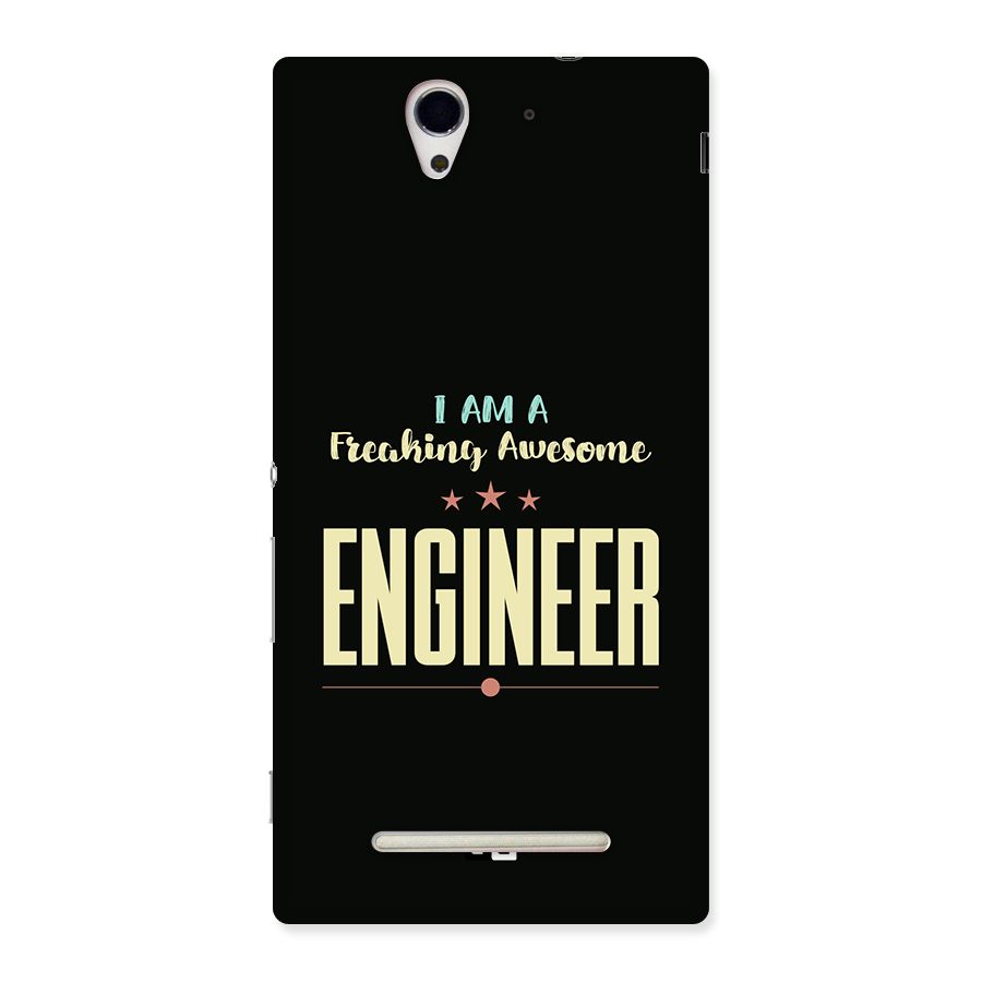 Awesome Engineer Back Case for Xperia C3