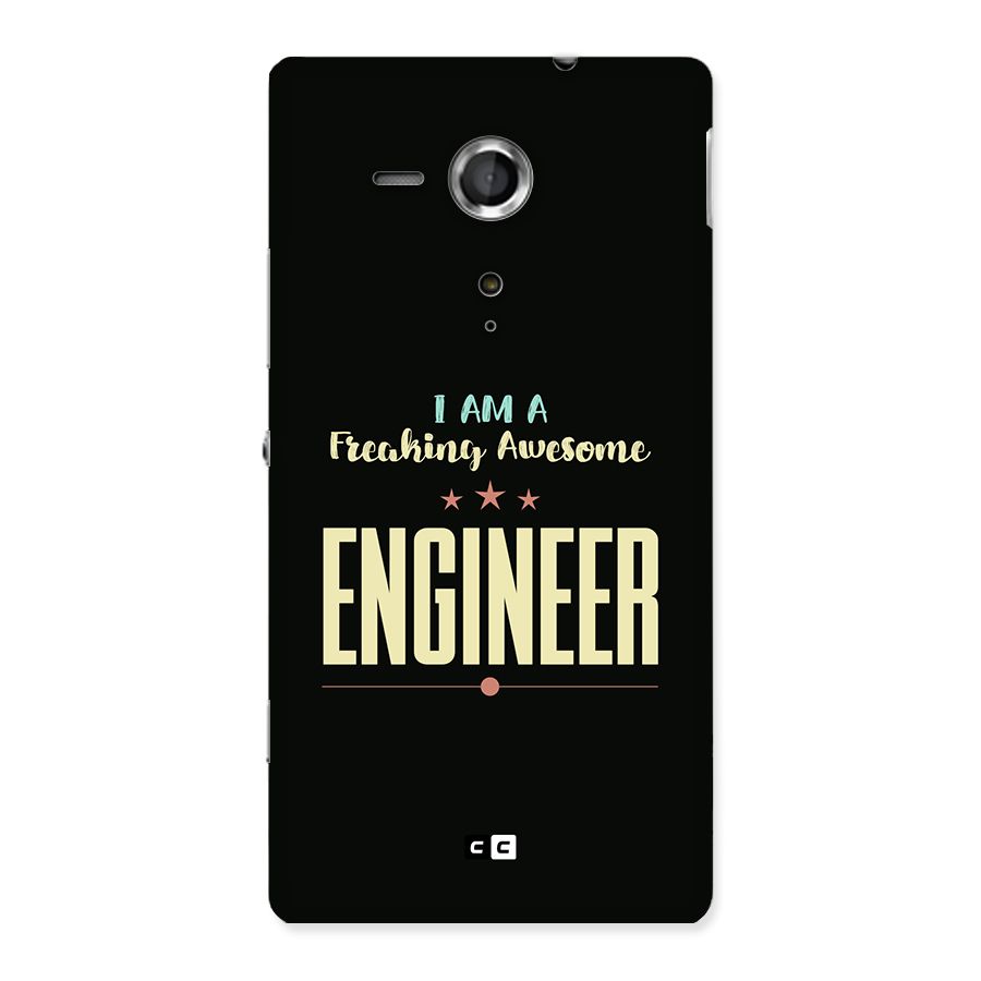 Awesome Engineer Back Case for Xperia Sp