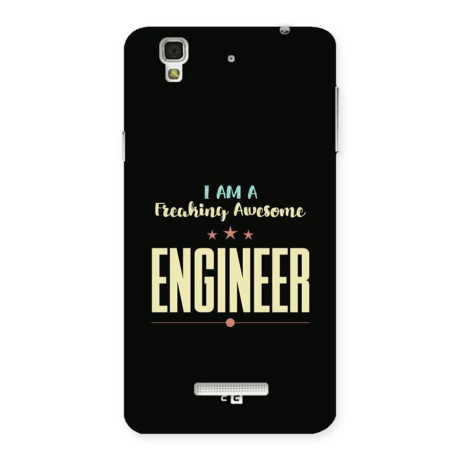 Awesome Engineer Back Case for YU Yureka Plus