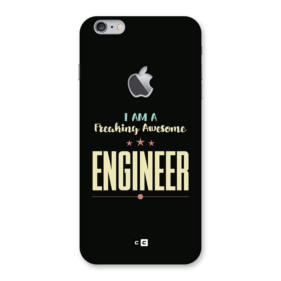 Awesome Engineer Back Case for iPhone 6 Plus 6S Plus Logo Cut