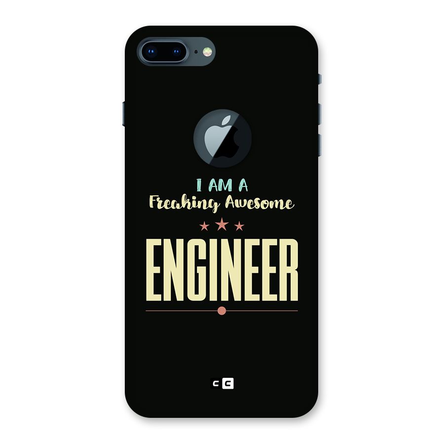 Awesome Engineer Back Case for iPhone 7 Plus Logo Cut