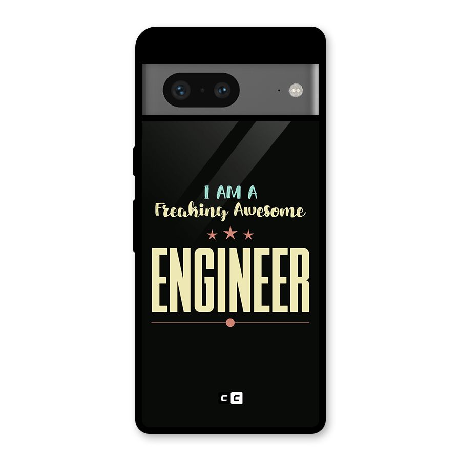 Awesome Engineer Glass Back Case for Google Pixel 7