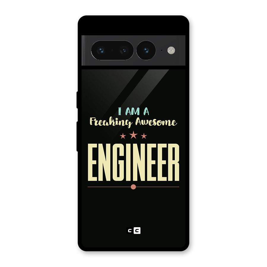 Awesome Engineer Glass Back Case for Google Pixel 7 Pro