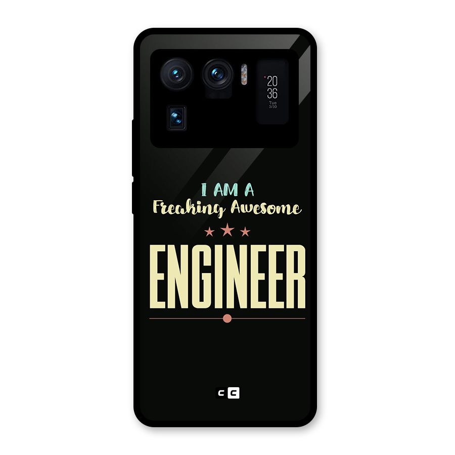Awesome Engineer Glass Back Case for Mi 11 Ultra