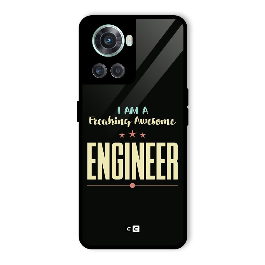 Awesome Engineer Glass Back Case for OnePlus 10R