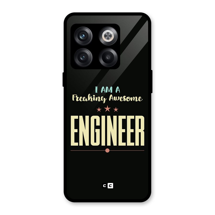 Awesome Engineer Glass Back Case for OnePlus 10T