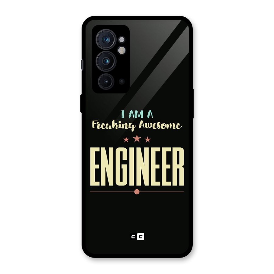 Awesome Engineer Glass Back Case for OnePlus 9RT 5G