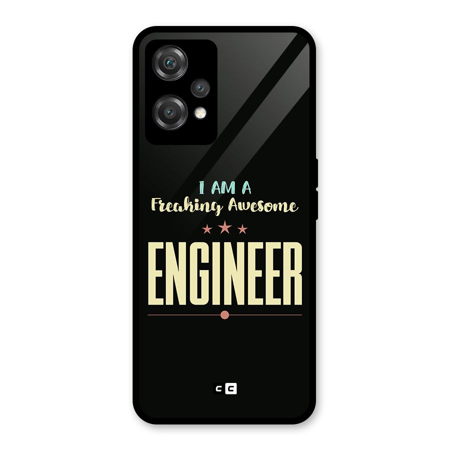 Awesome Engineer Glass Back Case for OnePlus Nord CE 2 Lite 5G