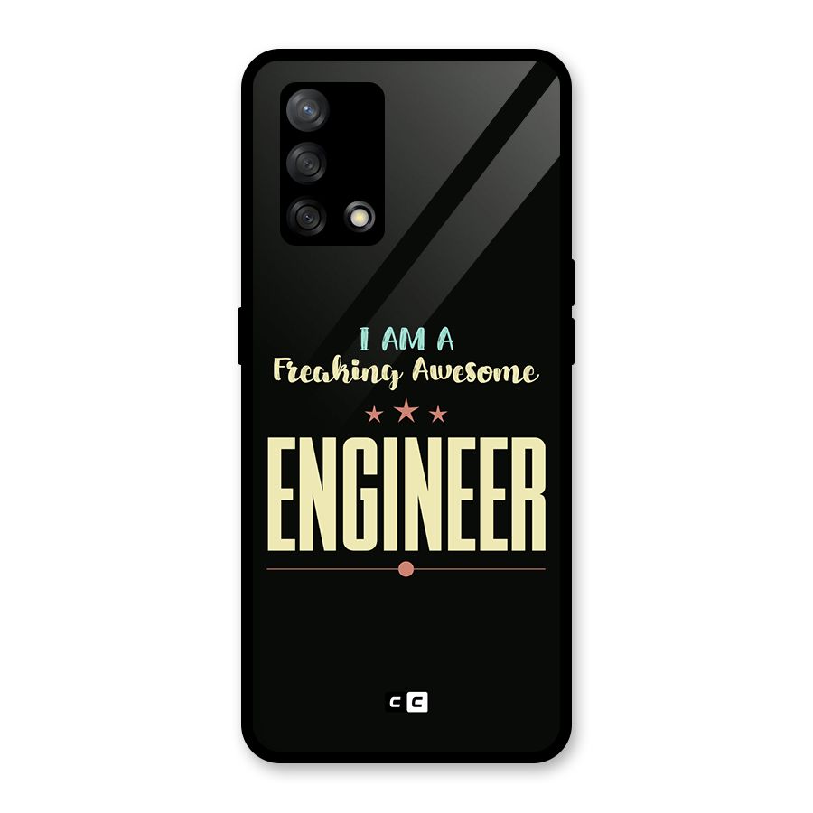 Awesome Engineer Glass Back Case for Oppo F19