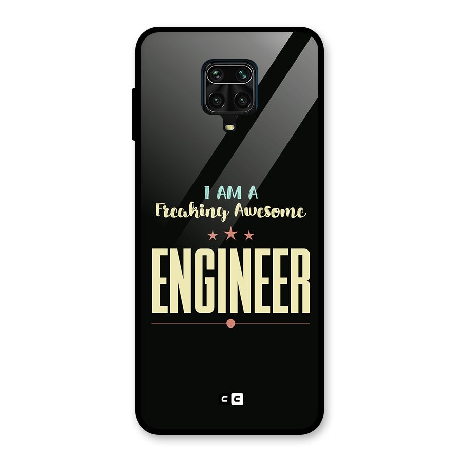 Awesome Engineer Glass Back Case for Poco M2 Pro