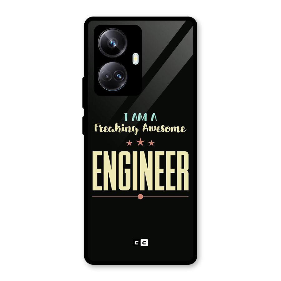 Awesome Engineer Glass Back Case for Realme 10 Pro Plus