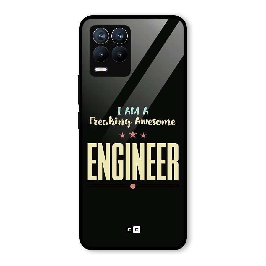 Awesome Engineer Glass Back Case for Realme 8