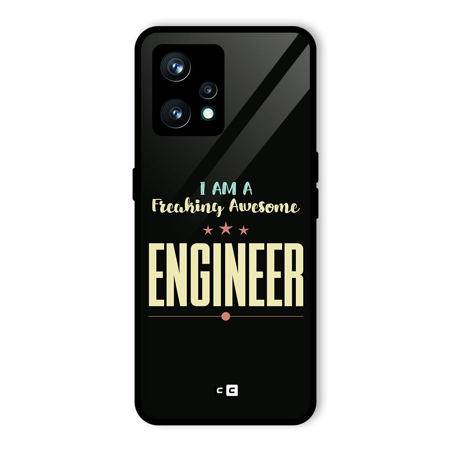 Awesome Engineer Glass Back Case for Realme 9 Pro Plus 5G