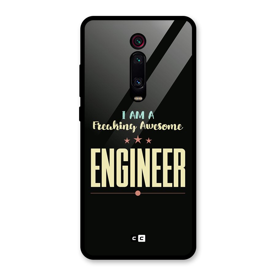 Awesome Engineer Glass Back Case for Redmi K20 Pro
