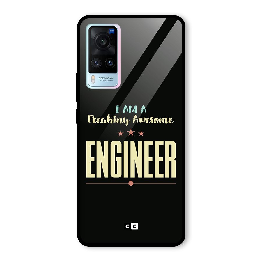 Awesome Engineer Glass Back Case for Vivo X60