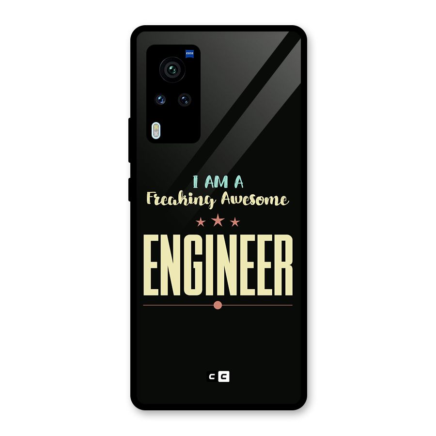 Awesome Engineer Glass Back Case for Vivo X60 Pro