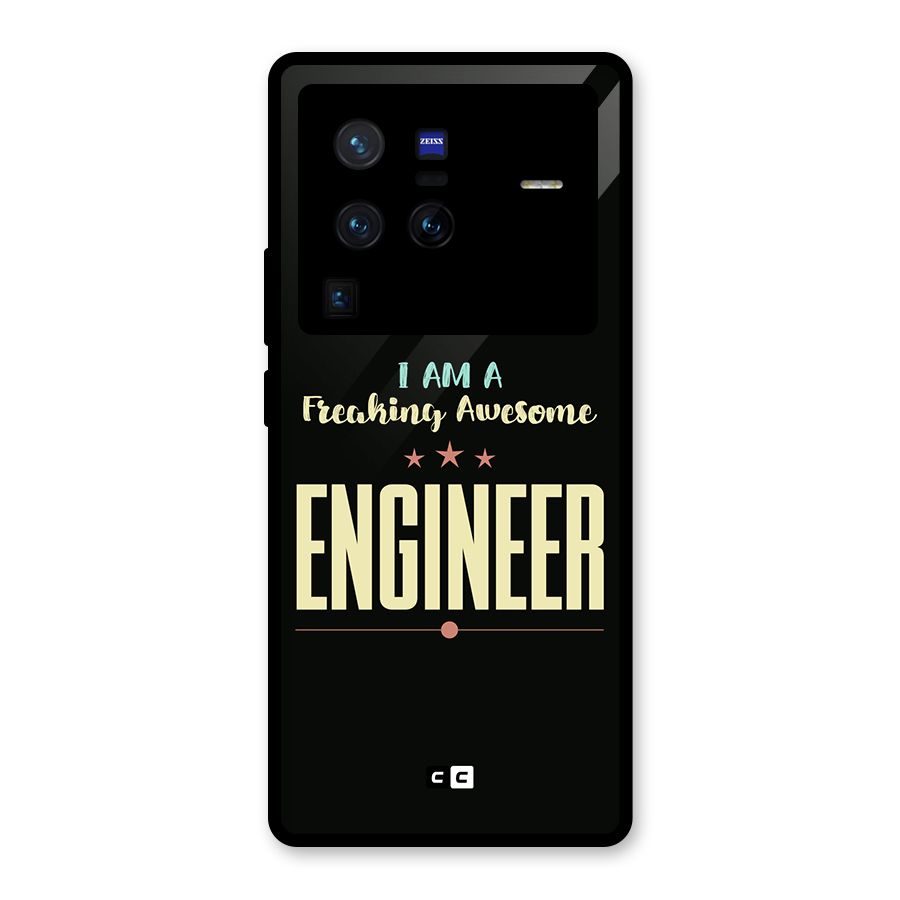 Awesome Engineer Glass Back Case for Vivo X80 Pro