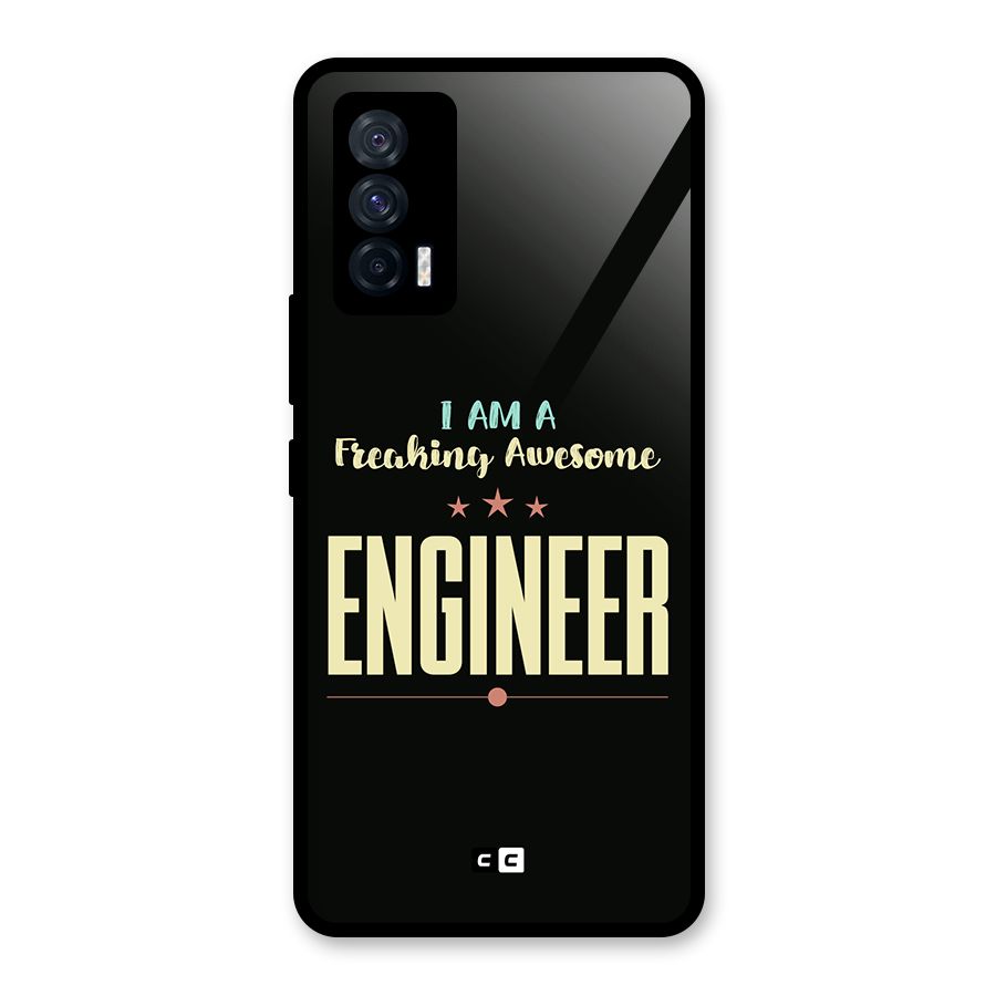 Awesome Engineer Glass Back Case for Vivo iQOO 7 5G