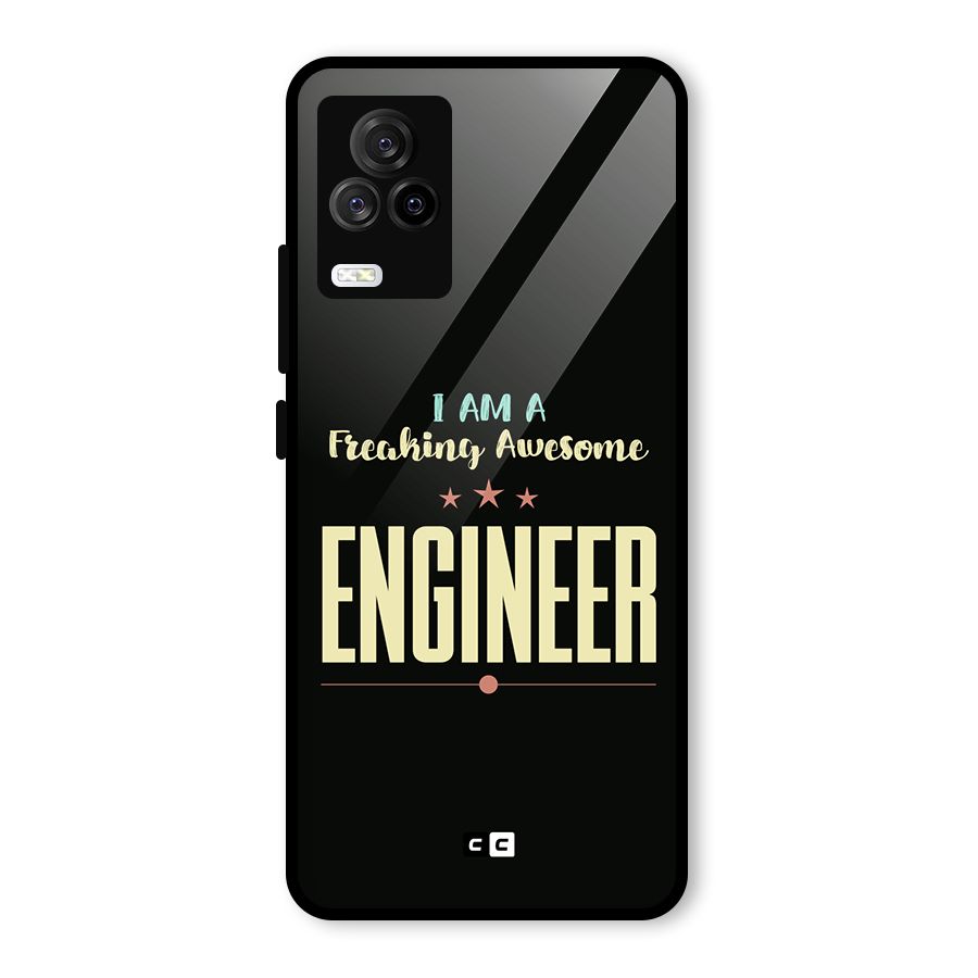 Awesome Engineer Glass Back Case for Vivo iQOO 7 Legend 5G