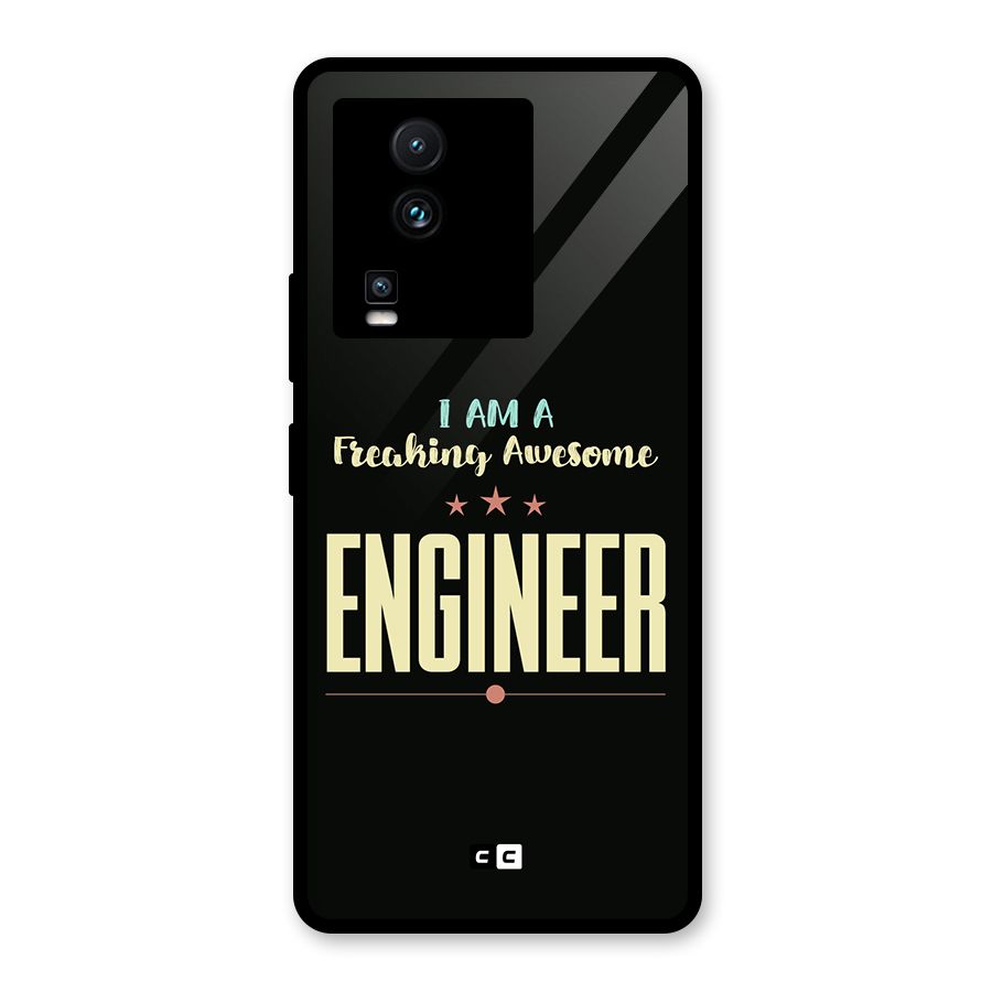 Awesome Engineer Glass Back Case for Vivo iQOO Neo 7