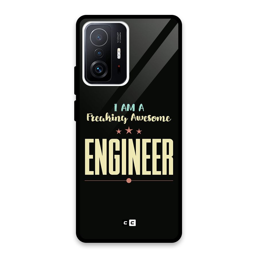 Awesome Engineer Glass Back Case for Xiaomi 11T Pro