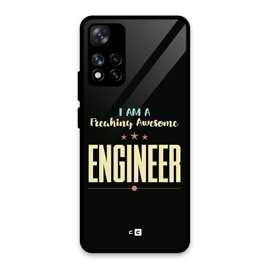 Awesome Engineer Glass Back Case for Xiaomi 11i 5G