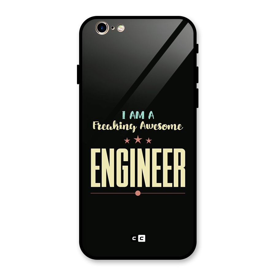 Awesome Engineer Glass Back Case for iPhone 6 6S