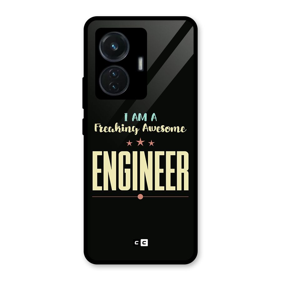 Awesome Engineer Glass Back Case for iQOO Z6 44W
