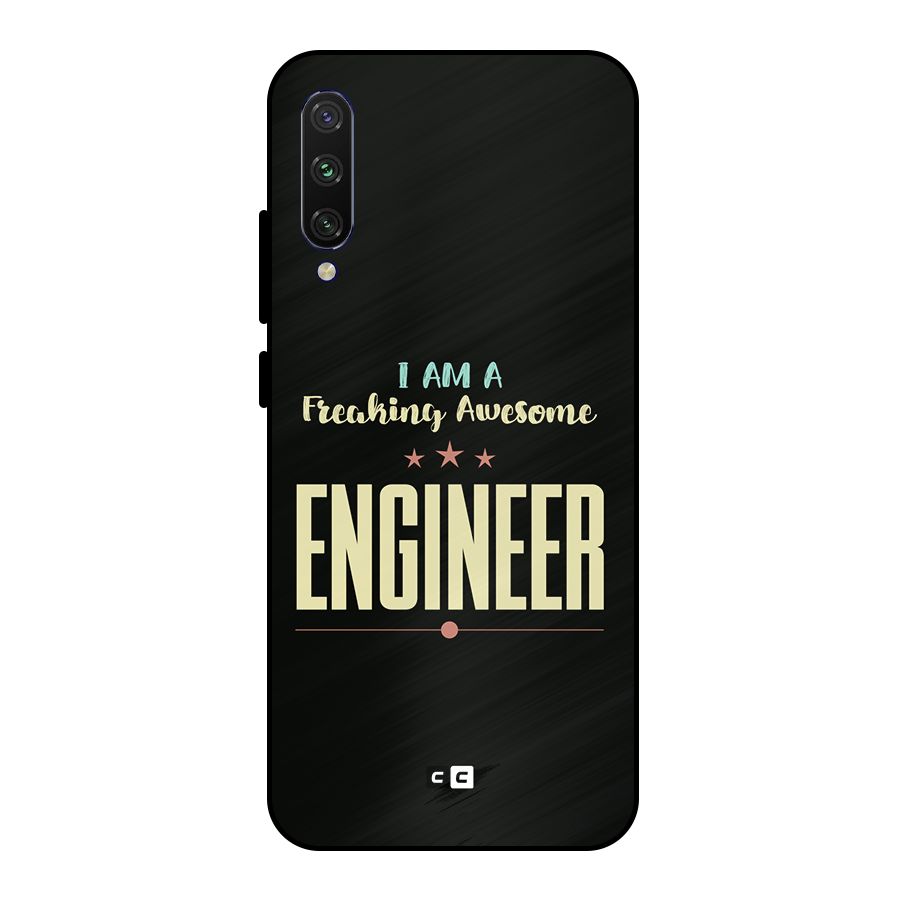 Awesome Engineer Metal Back Case for Mi A3