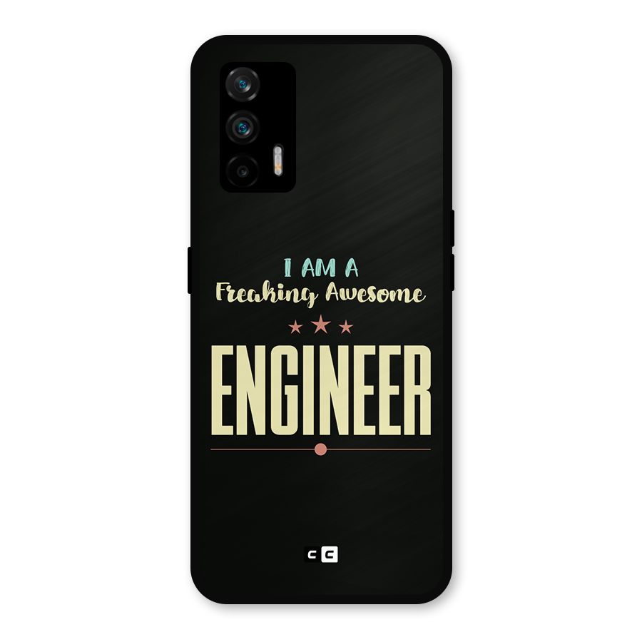 Awesome Engineer Metal Back Case for Realme GT 5G