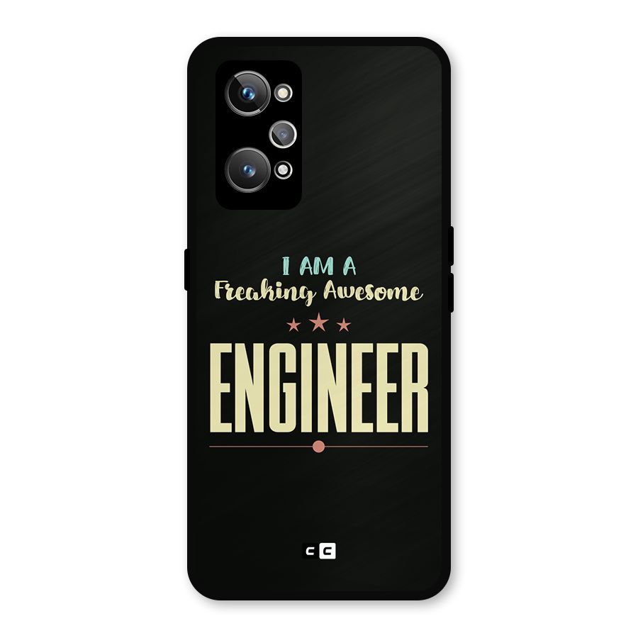 Awesome Engineer Metal Back Case for Realme GT Neo2