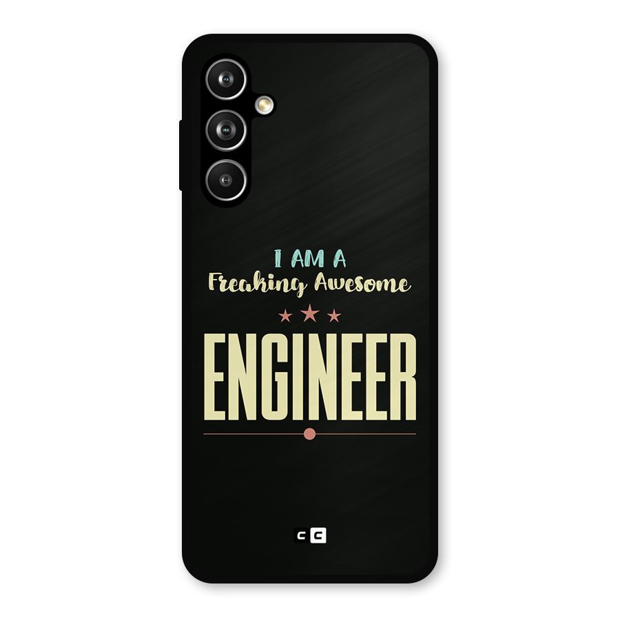 Awesome Engineer Metal Back Case for Samsung Galaxy M54