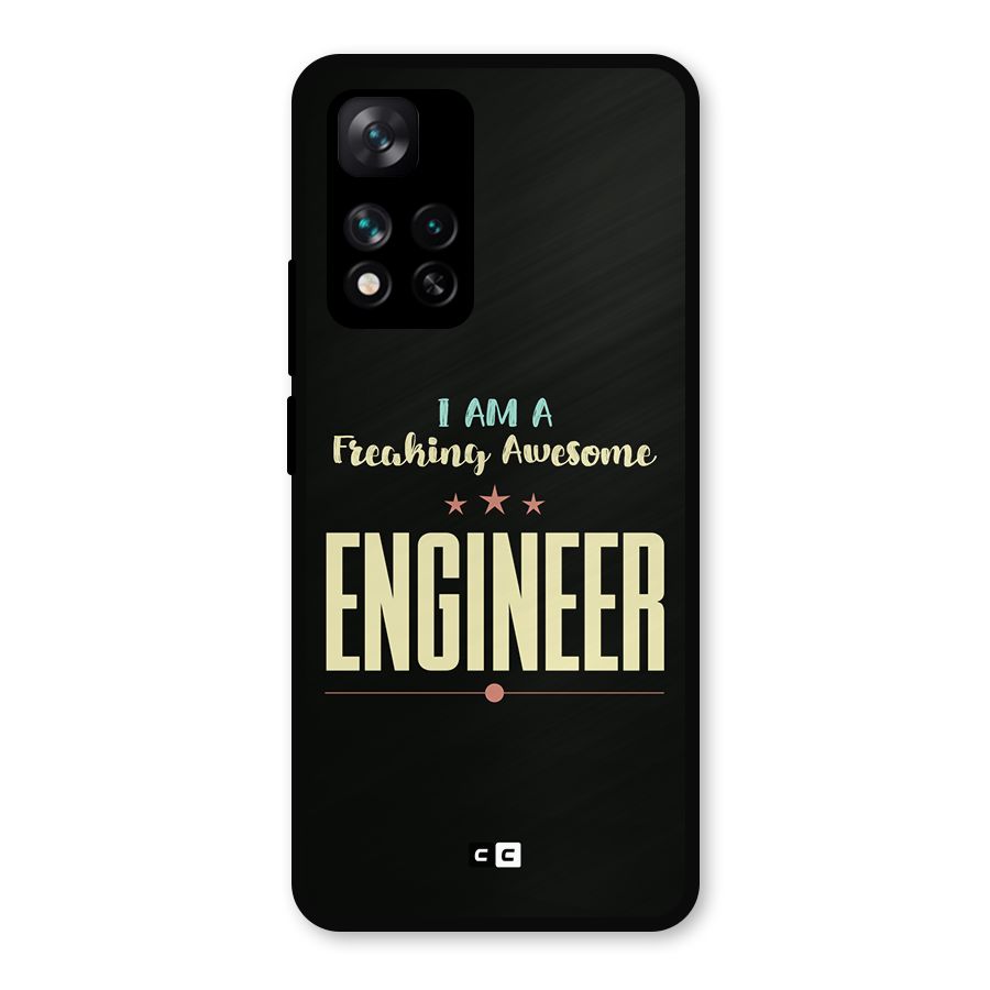 Awesome Engineer Metal Back Case for Xiaomi 11i 5G