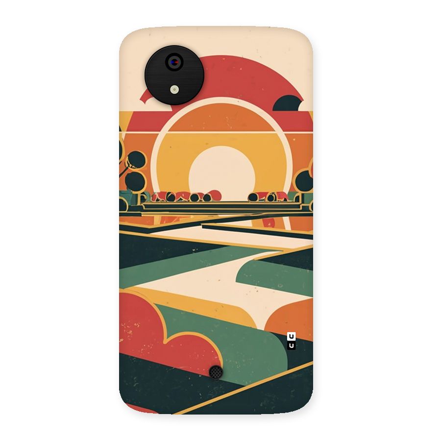 Awesome Geomatric Art Back Case for Canvas A1  AQ4501