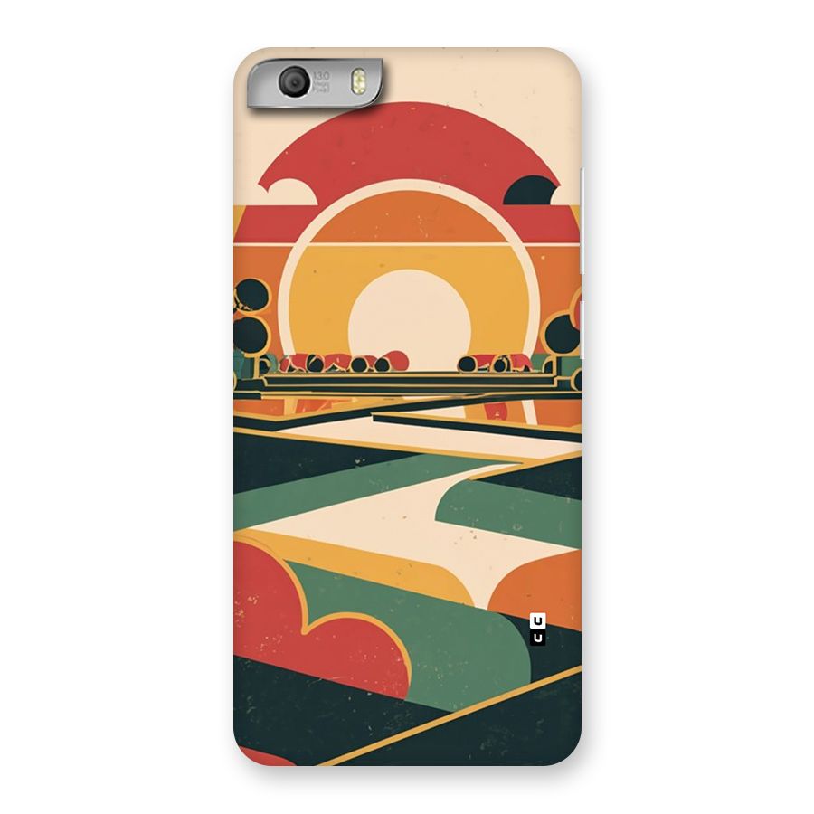 Awesome Geomatric Art Back Case for Canvas Knight 2